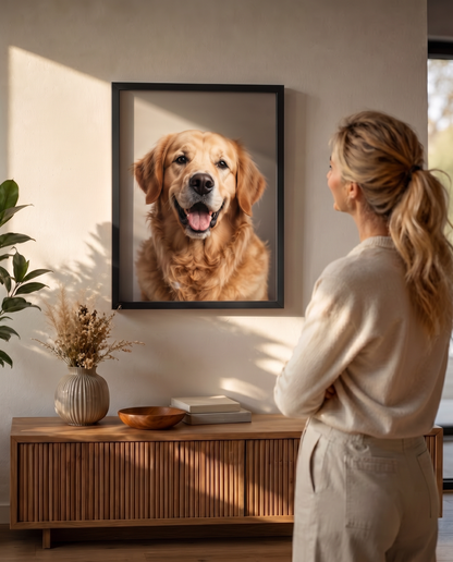 Personalized Wooden Photo Frame – Custom Picture Frame – Gift for Mom, Couples & Family